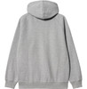 Carhartt Wip Chase Mens Zip Up Hoodie in Grey Heather