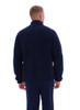 Sergio Tacchini Mens Jacket New Supermac Borg Fleece in Maritime Blue