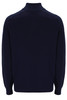Sergio Tacchini Mens 1/4 Zip Knitted Jumper Sangro in Maritime Blue