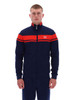 Sergio Tacchini Tracksuit Mens Damarindo Track Jacket & Bottoms in Maritime Blue / Adrenaline Rush