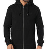 Superdry Mens Hoodie Essential Logo Zip Up Hoody in Black