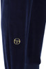 Sergio Tacchini Track Bottoms Velour Court Joggers in Maritime Blue