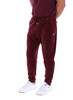 Fila Track Bottoms Velour Eddie Joggers in Burgundy