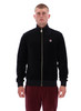 Fila Track Jacket Velour Nero Track Top in Black