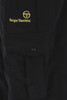 Sergio Tacchini Cargo Pants Maldini Trouser in Black
