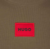 HUGO Mens Sweatshirt Dirago 212 Cotton Jumper in Grey