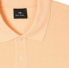Paul Smith Mens Polo Shirt Classic Zebra Badge Polo in Orange