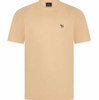 Paul Smith Mens T-Shirt Organic Zebra Tee in Orange