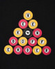 Weekend Offender Mens T-Shirt 8 Ball Logo Tee in Black