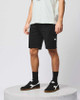 Weekend Offender Mens Shorts Hawkins Patch Logo Cotton Short in Black