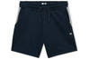 Weekend Offender Mens Shorts Missour Check Trim Short in Navy Blue