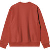 Carhartt Wip Sweatshirt Mens American Script Jumper in Oxide Red
