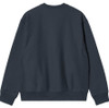 Carhartt Wip Sweatshirt Mens American Script Jumper in Deep Night
