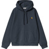 Carhartt Wip Mens Hooded Jacket American Script in Deep Night