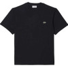 Lacoste Mens T-Shirt Classic Cotton Tee in Black