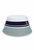 Sergio Tacchini Hat Mens Newsford Bucket Hat in White / Maritime / Lead Blue