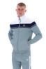 Sergio Tacchini Mens Tracksuit Damarindo Track Top and Bottoms in White / Maritime Blue / Lead