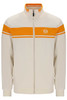 Sergio Tacchini Mens Damarindo Track Jacket in Sandshell / Orange