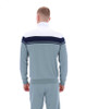 Sergio Tacchini Mens Damarindo Track Jacket in White / Maritime Blue / Lead
