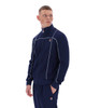 FILA Mens Track Top Armando Contrasting Piping Jacket in Fila Navy / Sky