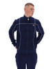 FILA Mens Track Top Armando Contrasting Piping Jacket in Fila Navy / Sky