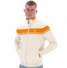 Sergio Tacchini Mens Tracksuit Damarindo Track Top and Bottoms in Sandshell / Orange