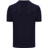 Sergio Tacchini Mens Knit Polo Shirt Sabino Top in Maritime Blue