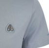 Moose Knuckles Mens T-Shirt Crescent Tee in Jet Stream Blue