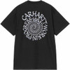 Carhartt Wip Mens T-Shirt Spirals Tee in Black