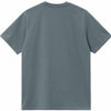 Carhartt Wip Mens T-Shirt Chase Tee in Cozy Blue