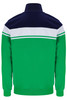 Sergio Tacchini Mens Track Jacket Damarindo in Maritime Blue / White / Fern Green