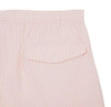 Lacoste Swim Shorts Mens Striped Mid Length Short in Rose