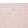 Lacoste Swim Shorts Mens Striped Mid Length Short in Rose