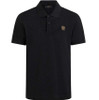 Belstaff Mens Polo Shirt Cotton Pique in Black