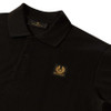 Belstaff Mens Polo Shirt Cotton Pique in Black