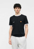 Ellesse Ringer Tee Mens Ringetto T-Shirt in Black