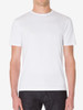 Sunspel Mens Cotton T-Shirt in White