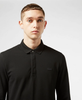 Lacoste Paris Polo Long Sleeve in Black