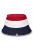 FILA Bucket Hat Leader in Navy / Red / White