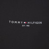 Tommy Hilfiger Polo Shirt Organic Cotton Long Sleeve Polo in Black