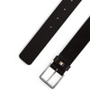 BOSS THER-FLAG SIGNATURE-STRIPE ITALIAN LEATHER BELT BLACK