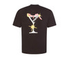 Hugo Mens T-Shirt Destive Cocktail Graphic Tee