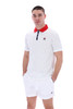 Fila Mens Shorts Hightide 4 Terry Pocket Shorts in White / FILA Navy