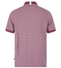 Ted Baker Mens Polo Shirt Taigaa in Burgundy Red