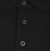 Hugo Boss Mens Polo Shirt Plains 31 Mercerised Fitted BOSS Polo in Black