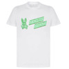 Psycho Bunny Mens T-Shirt Pisani Graphic Tee in White