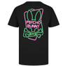 Psycho Bunny Mens T-Shirt Claude Graphic Tee in Black