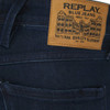 Replay Mens Jeans Anbass Power Stretch Slim Fitted in Dark Blue