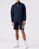 Weekend Offender Mens Shorts Lerena Check Short in Navy Blue