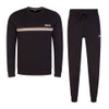 Hugo Boss Mens Tracksuit Body Wear Long Set 2 Sports BOSS Full Tracksuit in Black